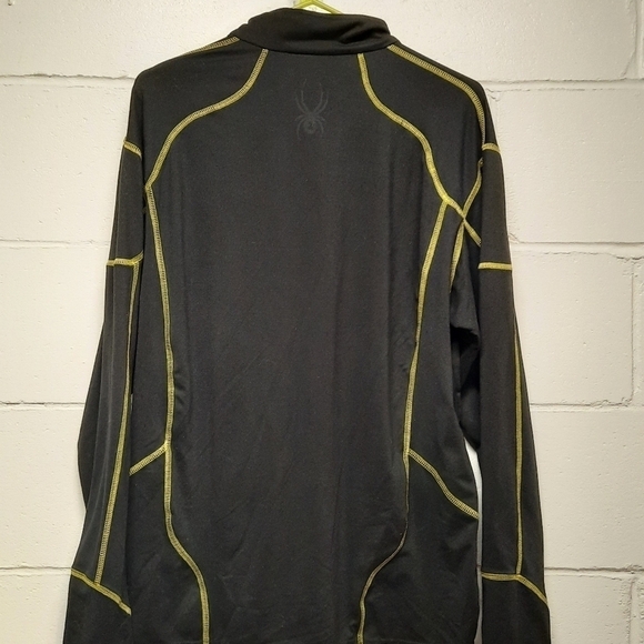 Spyder Men's Quarter Zip Lightweight Pullover Medium - Picture 5 of 7